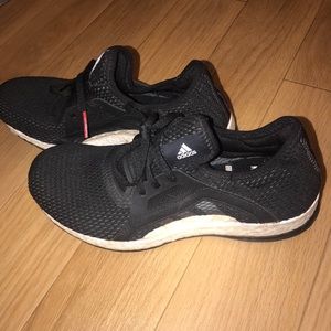 Adidas PureBoost shoes black size 7.5 women’s